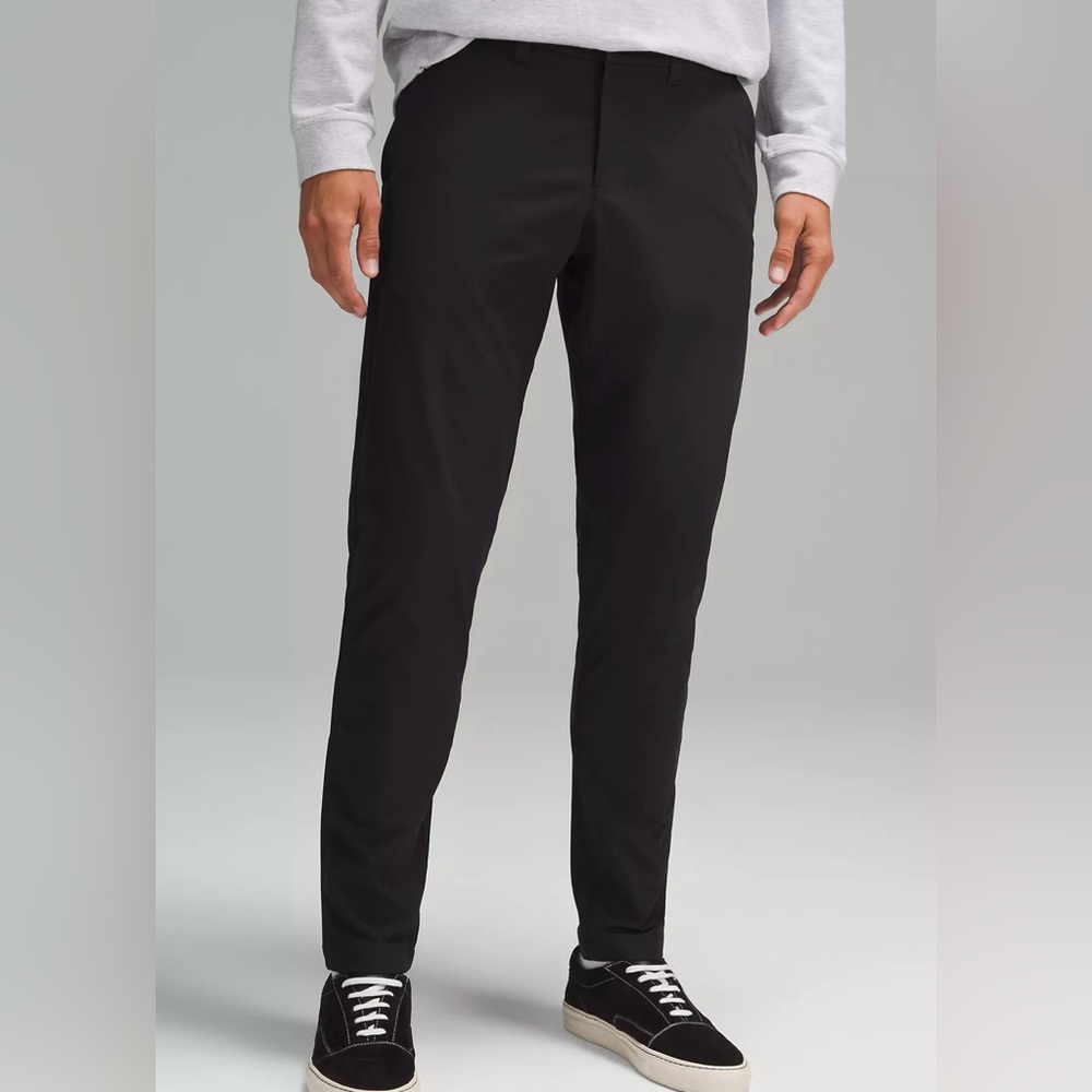 Lululemon ABC Zip Pocket, snap pocket Warpstream Black Mens Pants